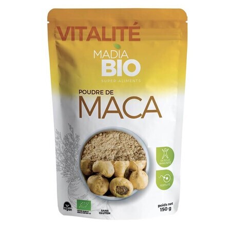 Pulbere de Maca, 150 gr, Madia Bio