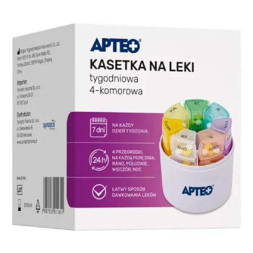 APTEO 4-Kammer-Wochenarzneimittelkassette