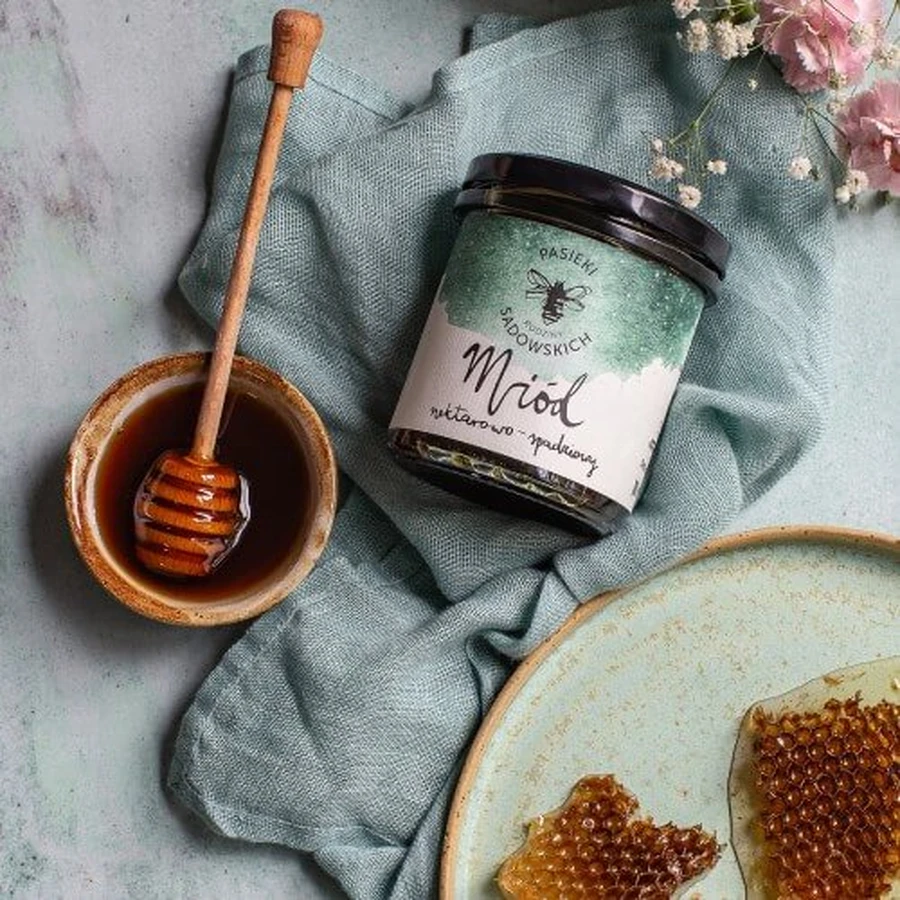 PASIEKI RAZINY SADOWSKICH nectar-miel, 450g