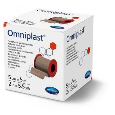 OMNIPLAST 5cm x 5m Gewebepflaster - 1 Stück