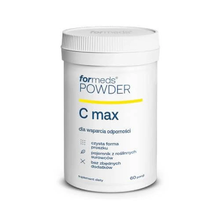 FORMEDS Vitamina C máxima en polvo, 60 dosis