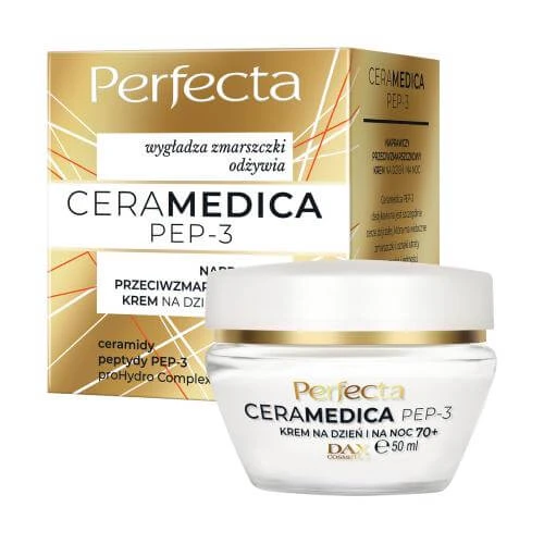 PERFECTA Ceramedica PEP-3 Repair Anti-Falten Tages- und Nachtcreme 70+, 50ml