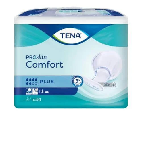 TENA Comfort ProSkin Anatomische Windeln Plus, 46 Stück