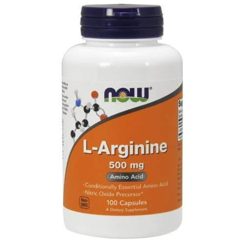 NOW FOODS, L-ARGININ 500mg, 100 Kapseln