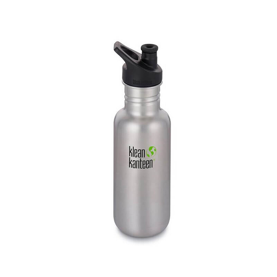 Recipient din oțel inoxidabil  Classic Sport, Cap Brushed Stainless, 532 ml, Klean Kanteen