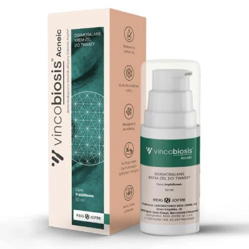 Vincobiosis Acneic Dermobalans Gesichtscreme-Gel, 50 ml