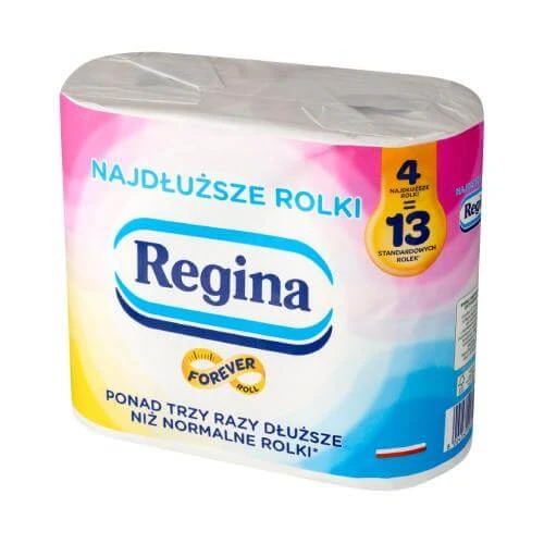 REGINA FOREVER ROLL Toilettenpapier, 4 Rollen