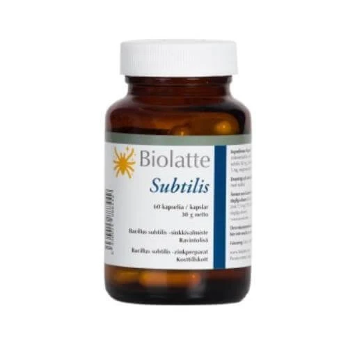 BIOLATTE Subtilis, 60 Kapseln