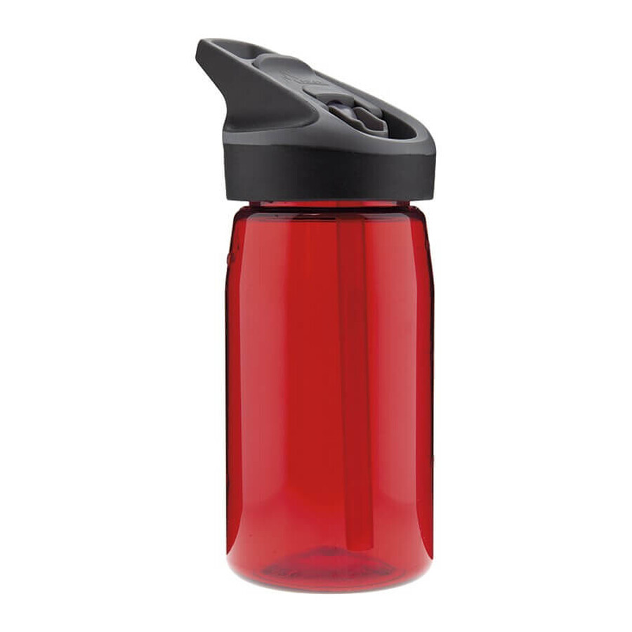 Tritan-Behälter mit Automatikdeckel, Rot, 450 ml, Laken