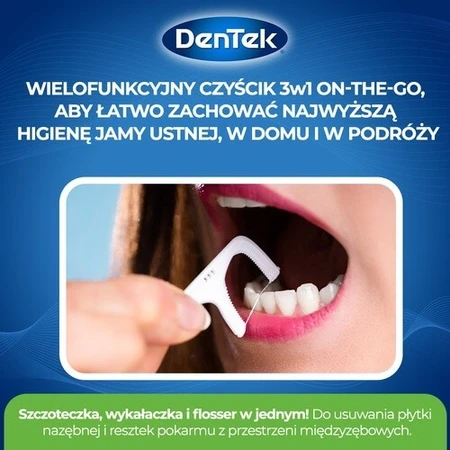 DENTEK Detergent multifuncțional 3in1 On The Go, 12pcs