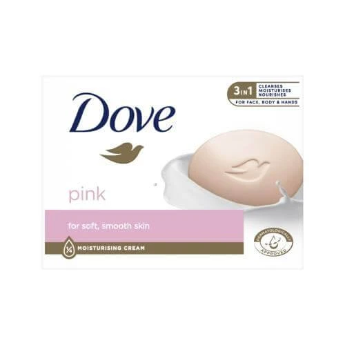 Dove Cremige Rosa Bar Seife, 90 g