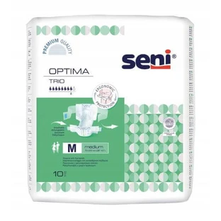 SENI OPTIMA TRIO MEDIUM pannolini con cintura in vita, 10 pz.