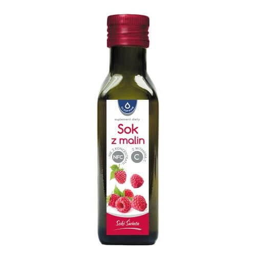 OLEOFARM Himbeersaft mit Vitamin C, 100ml