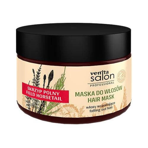 Venita Salon Haarausfall-Maske mit Schachtelhalm-Extrakt, 500 ml