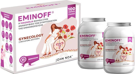 John Noa Eminoff Nahrungsergänzungsmittel Menopause Symptom Relief 100 Kapseln