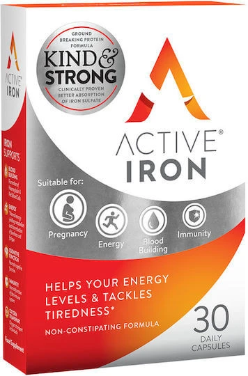 Active Iron Spezial-Nahrungsergänzungsmittel 30 Kapseln