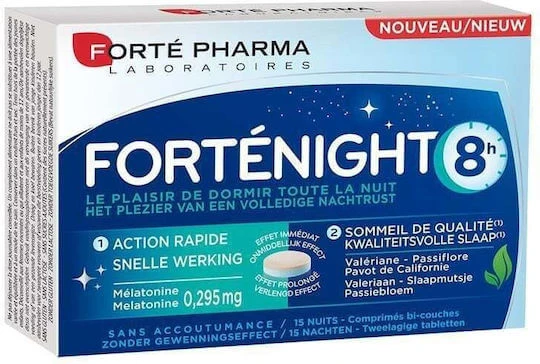 Forte Pharma Forte Nuit 8h 8h Schlaf Ergänzung 15 caps
