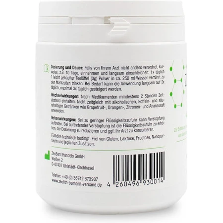 Zeolith Bentonit Versand Med Detox 400gr