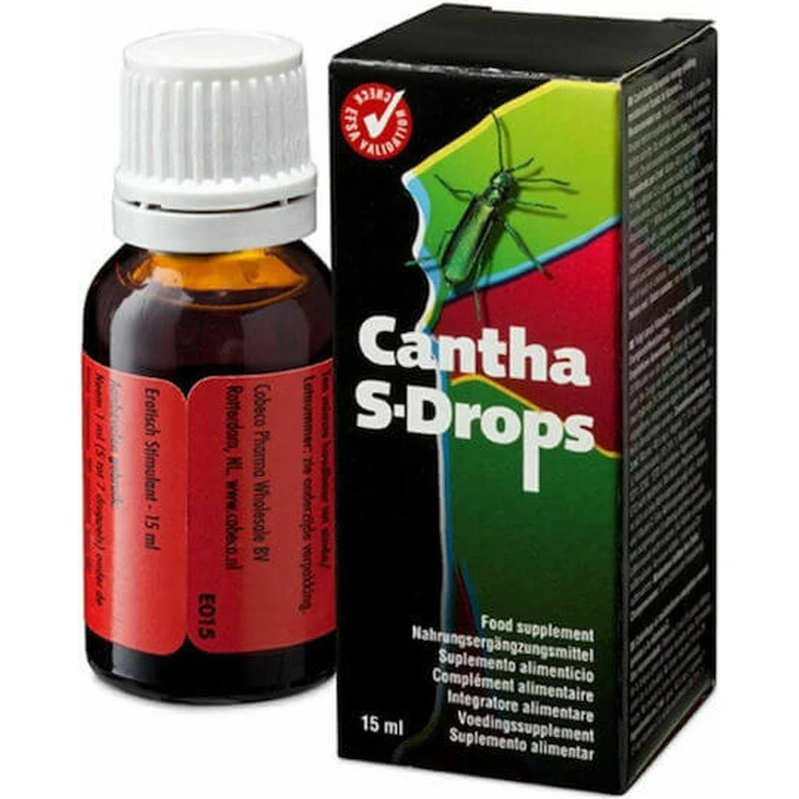 Cobeco Pharma Cantha S-Drops Speciaal Voedingssupplement 15ml
