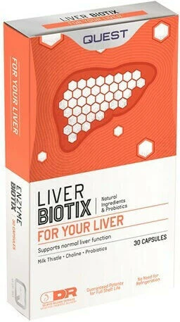 Quest Liver Biotix Für Ihre Leber Spezielle Nahrungsergänzung 30 Kapseln