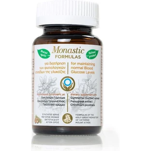 Monastic Formulas dla utrzymania prawidłowego poziomu glukozy 60 kaps