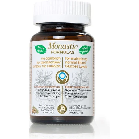 Monastic Formulas dla utrzymania prawidłowego poziomu glukozy 60 kaps: ceny i cechy