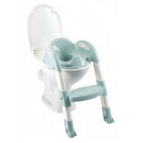 Reductor pentru toaleta cu scarita Kiddyloo Green, 172573, Thermobaby