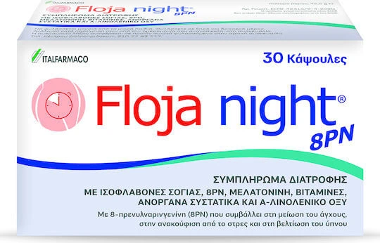 Italfarmaco Floja Nacht 8PN Schlaf Ergänzung 30 caps