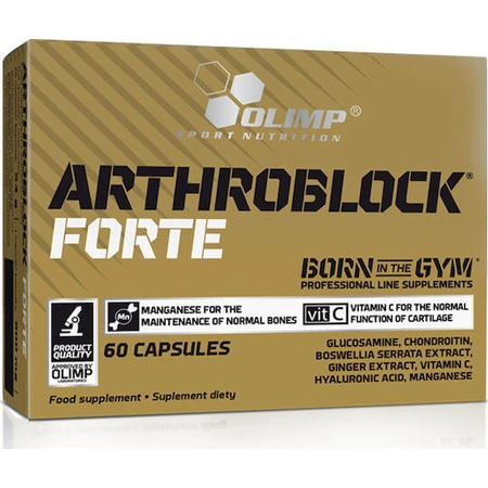 Olimp Sport Nutrition Arthroblock Forte Integratore per la salute delle articolazioni e delle ossa 60 capsule