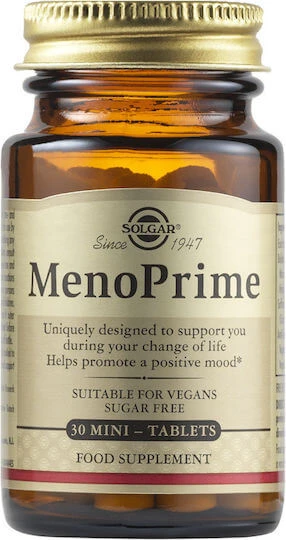 Solgar MenoPrime Menopause Ergänzung 30 Tabs