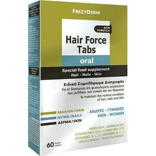Frezyderm Hair Force Tabs Oraal voedingssupplement Speciaal 60 tabs