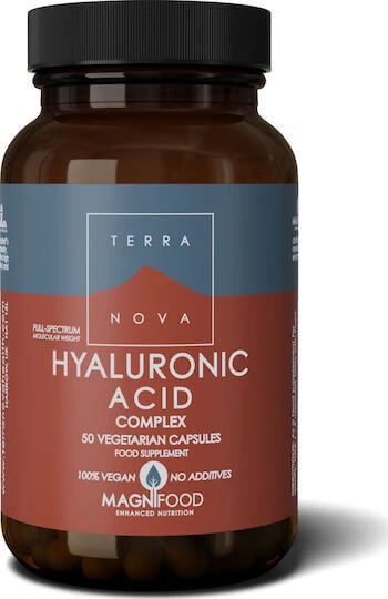 TerraNova Hyaluronsäure-Komplex Gelenk- und Knochengesundheits-Ergänzung 50 pflanzliche Kapseln
