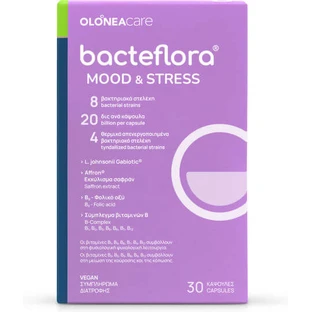 Olonea Bacteflora Stimmung & Stress Gedächtnis Ergänzung 30 Kapseln