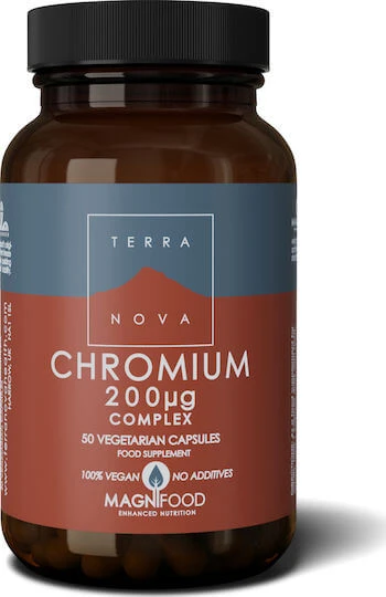 TerraNova Chromium-Komplex 50 Kapseln Pflanzlich