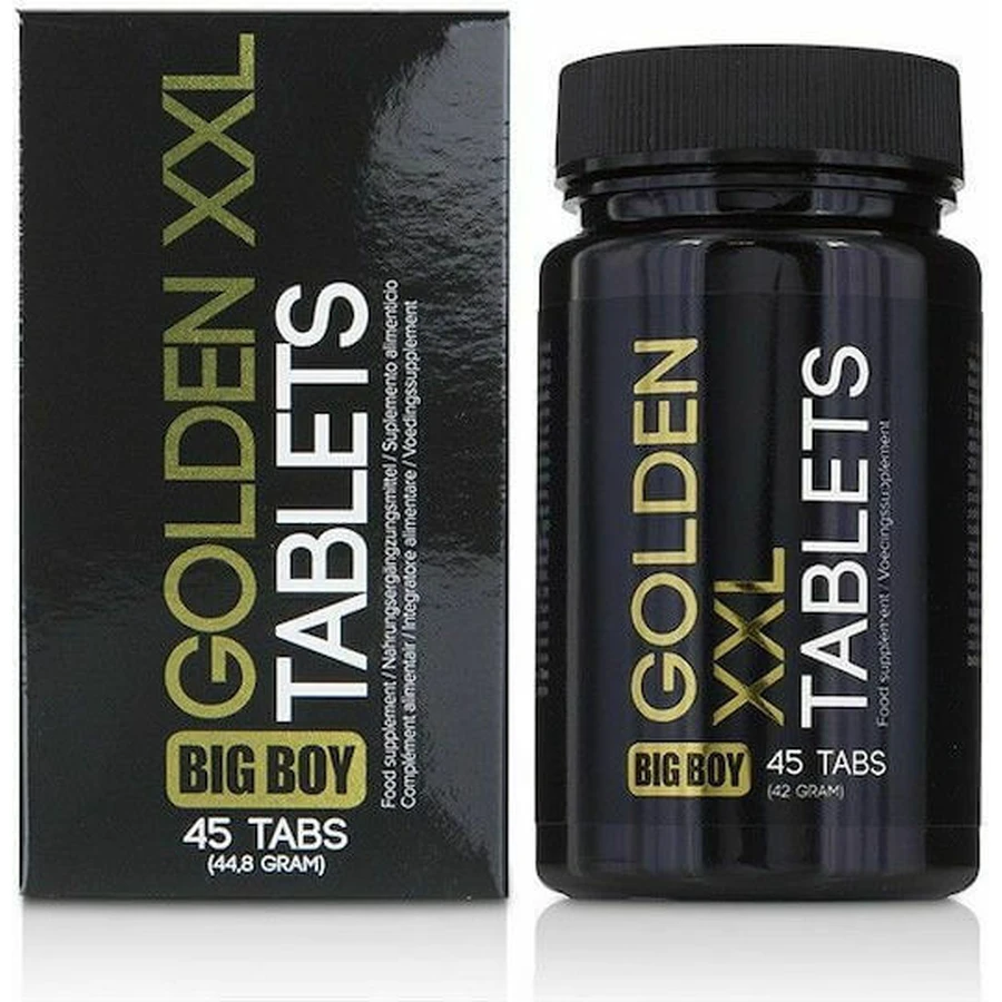 Cobeco Pharma Big Boy Golden XXL Tablets Supliment pentru Libido & Întărirea Testosteronului 45 file