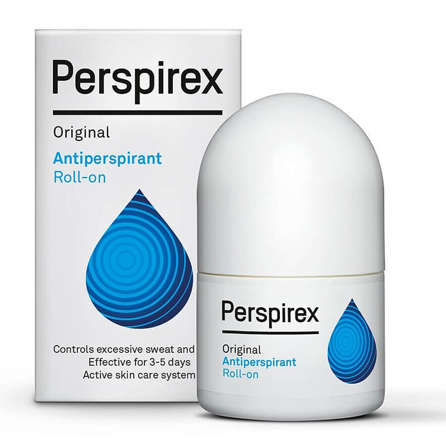 Roll-on Antitranspirant, Perspirex Original, 20 ml, Perspirex Bewertungen