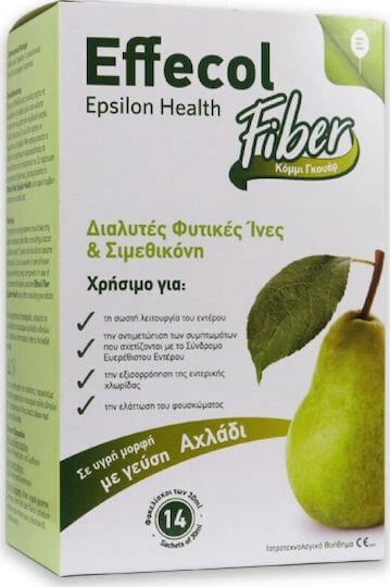 Epsilon Health Effecol Fibre Spezial Nahrungsergänzungsmittel 14 Beutel Birne