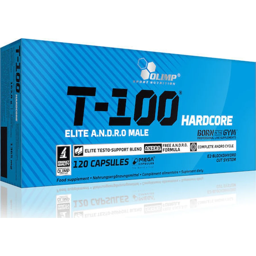 Olimp Sport Nutrition Olimp T-100 Hardcore Special Dietary Supplement 120 caps