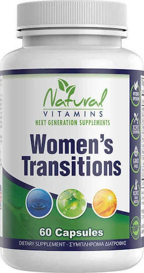 Natürliche Vitamine Women's Transitions Menopause Ergänzung 60 caps
