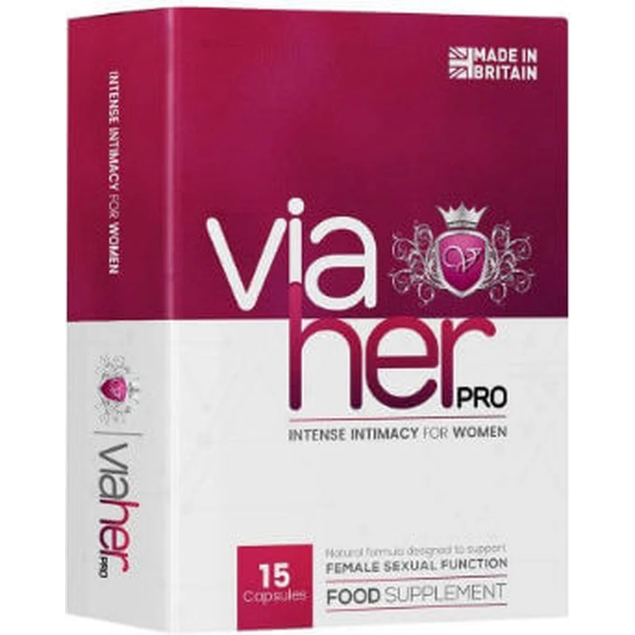 MaxMedix ViaHer Pro, 15 Kapseln