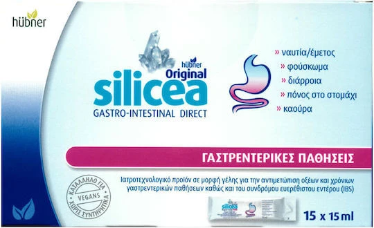 Hubner Original Silicea Magen-Darm Kieselsäure Direkt Spezial Nahrungsergänzung 15 x 1ml