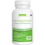 iGennus Ashwagandha+ L-teanina y magnesio 600 mg 60 cáps.