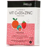 Ino Plus Vit C + D3 + Zink Multivitamin zur Stärkung des Immunsystems 30 x { chew_tabs | divided_by:temaxia }} Kautabletten