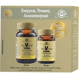 Solgar VM-2000 Multivitamin für Energie, Immunsystem und Nervensystem Stärkung 90 Tabletten
