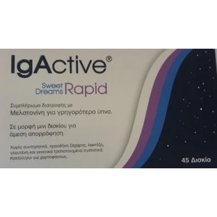 IgActive Sweet Dreams Schnelle Schlaf Ergänzung 45 Tabs