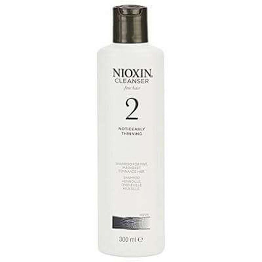 Sampon impotriva caderii parului, 300 ml, System 2 Cleanser, Nioxin