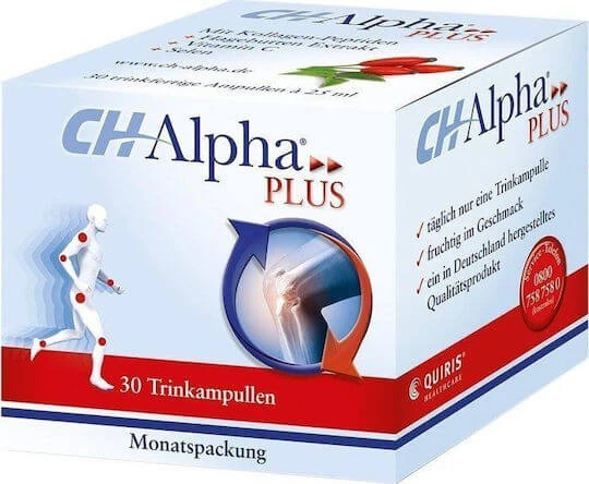 VivaPharm CH Alpha PLUS Fortigel Gelenke Gesundheit Ergänzung 30 x 0ml