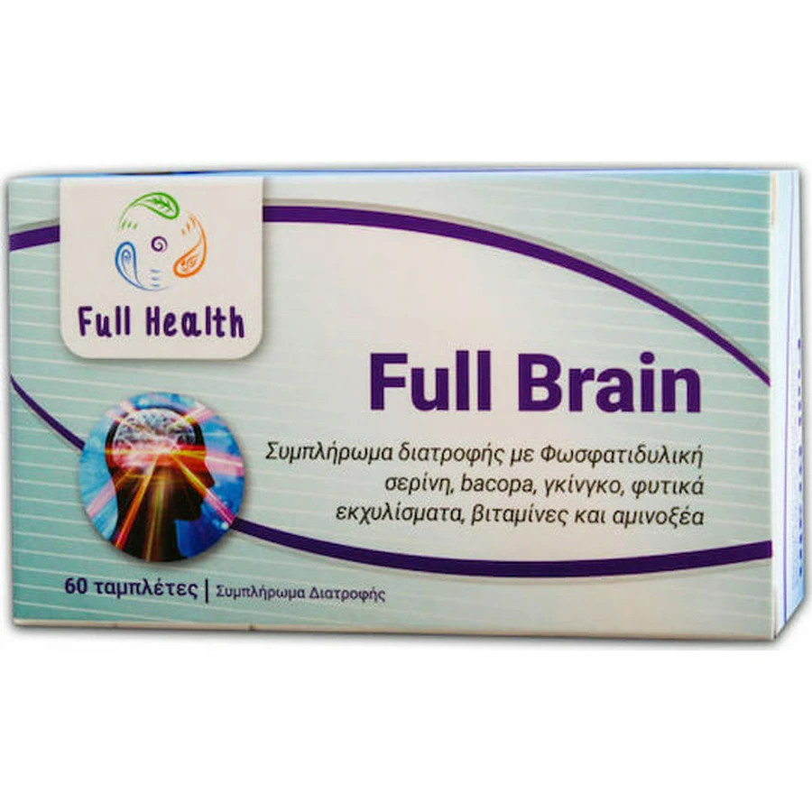 Full Health Full Brain Supliment pentru Memorie 60 file