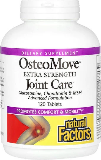 Natürliche Faktoren Osteomove Joint & Bone Health Supplement 60 Tabs