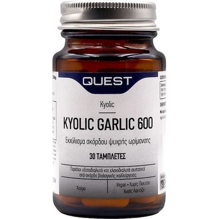 Quest Kyolic Ail 600mg 30 fichiers